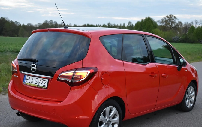 Opel Meriva cena 34900 przebieg: 149000, rok produkcji 2014 z Łask małe 781